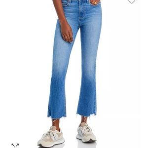 Paige Colette crop flare jeans size 25